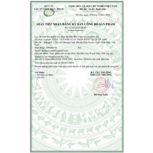 (Mẫu mới) Sữa Ong Chúa Healthy Care Royal Jelly 1000mg 365 viên Úc, Hỗ trợ làm đẹp da, Chống Lão Hóa, Tăng Sức Đề Kháng | Thế Giới Skin Care