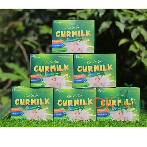 Cốm lợi sữa Curmilk – Hỗ trợ tăng tiết sữa tự nhiên, ngăn ngừa tắc tia sữa, áp xe, mẹ nhiều sữa, bé tăng cân (20 gói)