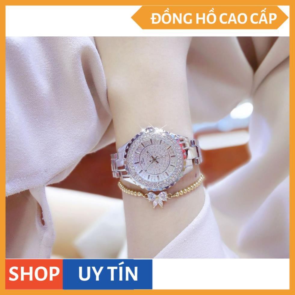 Đồng hồ nữ BS BEE SISTER Đính đá siêu đẹp - Thương Hiệu Cao Cấp + Tặng Pin ĐH [HÀNG CAO CẤP]