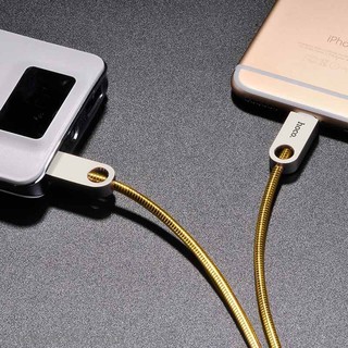 Cáp Sạc Iphone Hoco X26 bọc dù