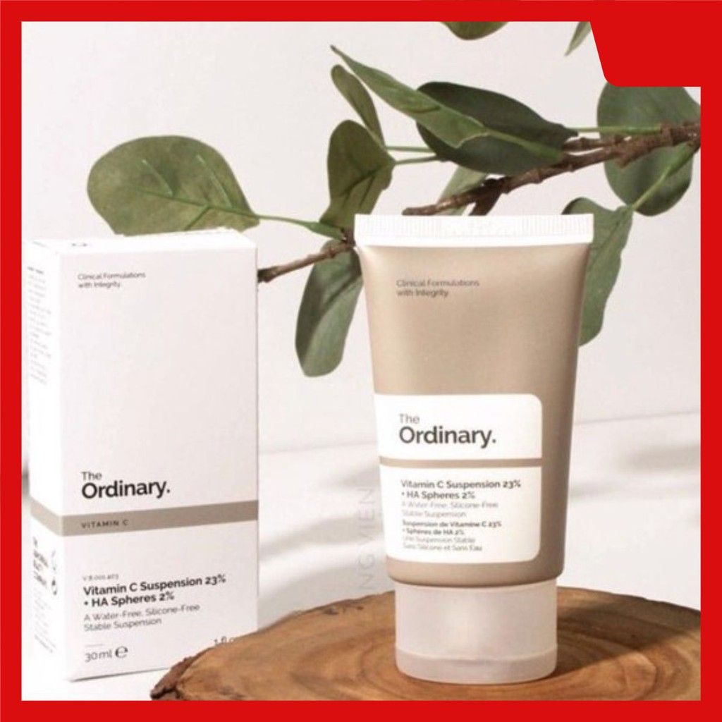 Kem dưỡng The Ordinary Vitamin C Suspension 23% + HA Spheres 2% 30ml ♥ⓒ