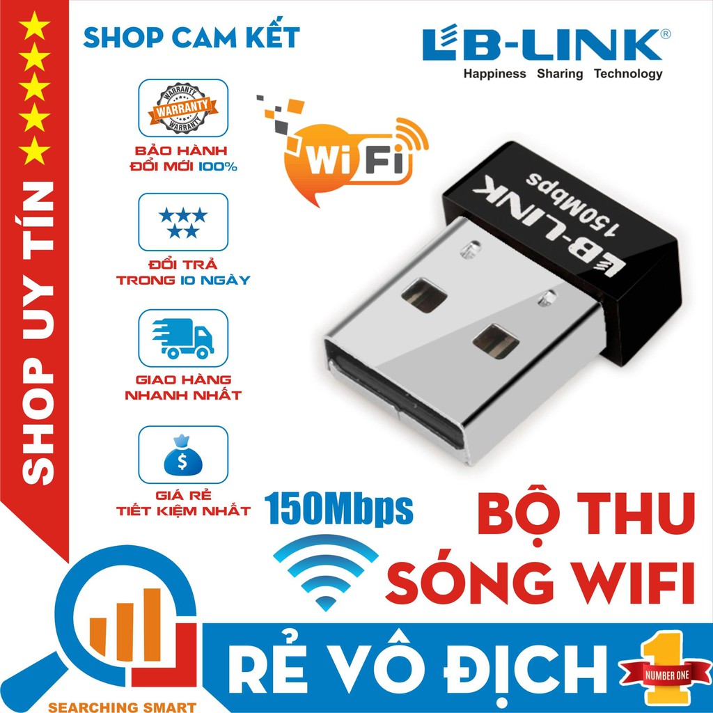 USB thu wifi Lblink 151 Nano tốc độ 150Mbps | WebRaoVat - webraovat.net.vn