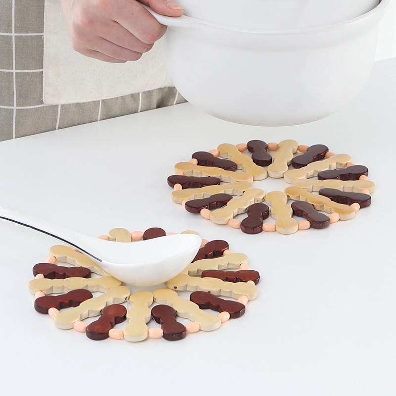 Tấm Lót Nồi Bằng Tre Cách Nhiệt