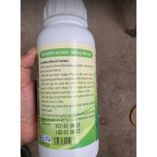 PHÂN BÓN HỮU CƠ CAO CẤP HLC 16 chai 500ml
