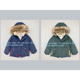 Áo khoác parka mũ lông siêu đẹp cho bé