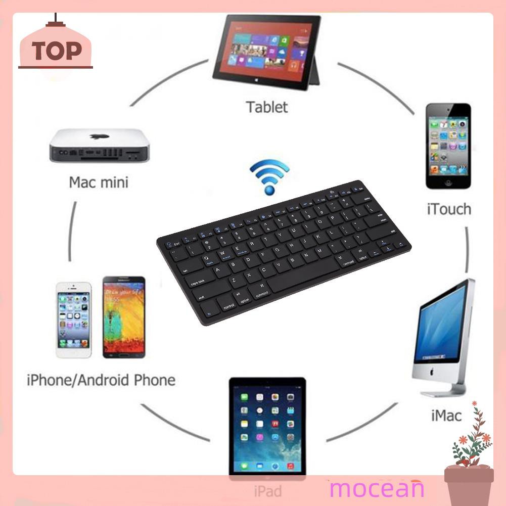 Bàn Phím Bluetooth 3.0 Mocean Cho Apple Ipad 2 3 4 Ipad Air 1 2 Ipad Mini