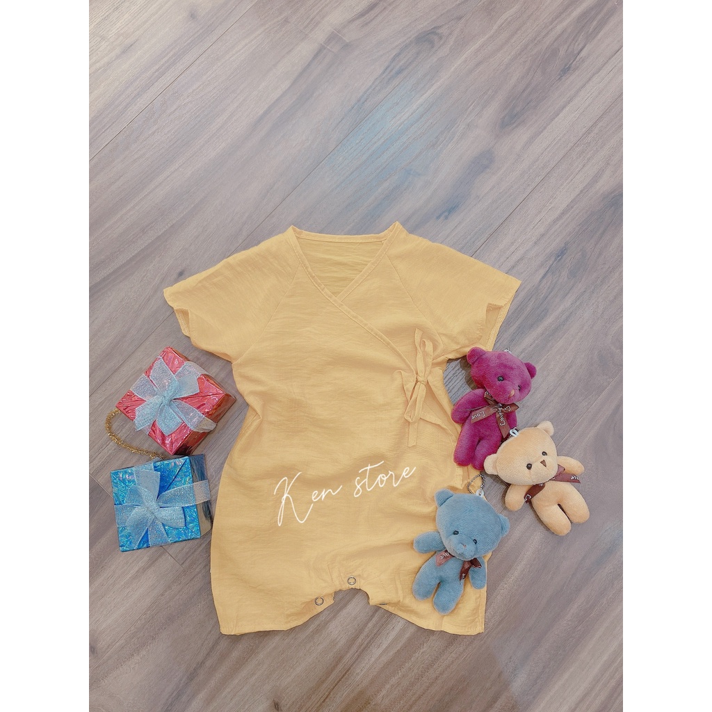 Body Cho Bé Trai, Bé Gái Chất Liệu Đũi Từ 4-15kg Ken Store