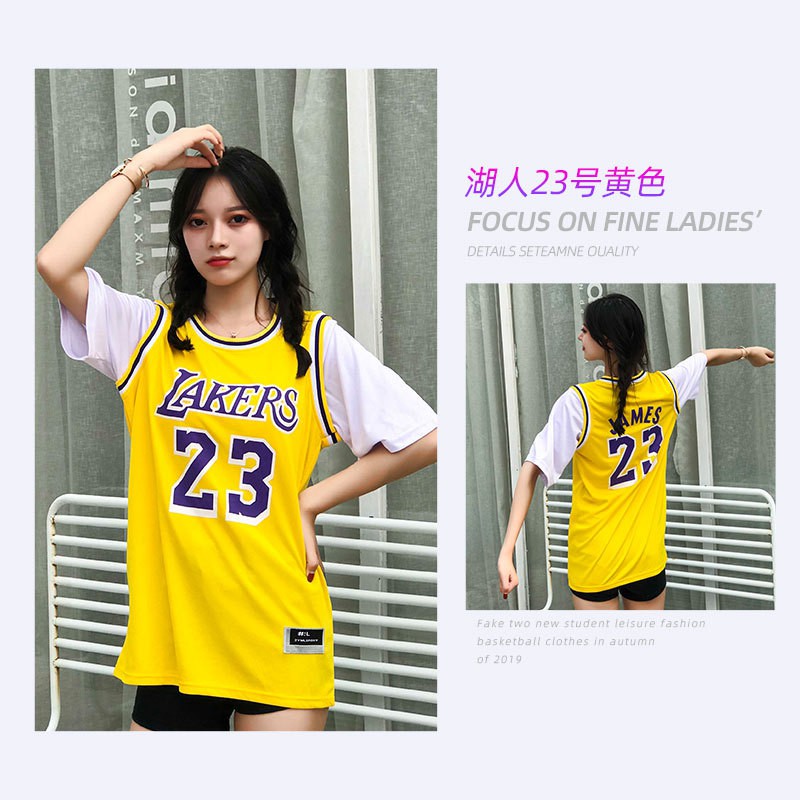 Áo Thun Ngắn Tay Số 23 Lakers Curry Kobe Số 11 Thời Trang Cho Nam Nữ