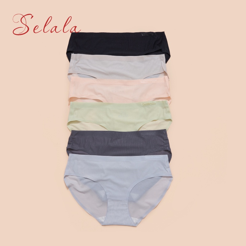 Quần Lót Su Tàng Hình Selala Mỏng Nhẹ Co Giãn Kháng Khuẩn Không Hằn QS25