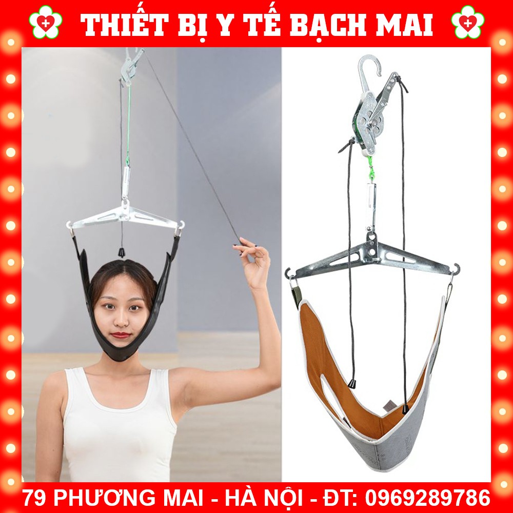 Dụng Cụ Kéo Giãn Cột Sống Cổ - Đai Treo Cổ Tại Nhà