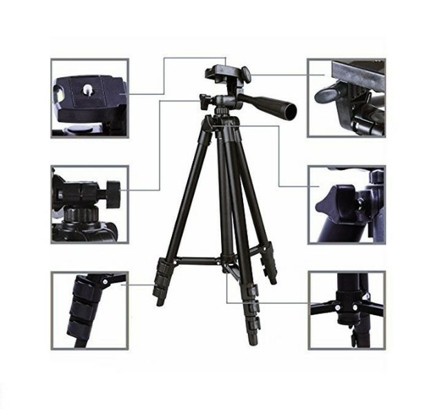 Chân đế chụp ảnh tripod 3120A đen mẫu mới 2018