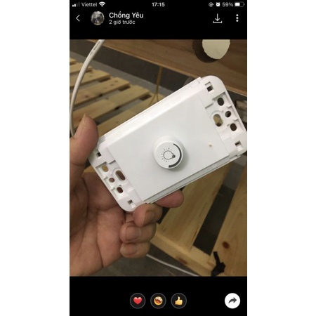 Bộ Công Tắc Giường Đá Muối Himalaya Và Bộ Đuôi Bóng Cho Phòng Xông Hơi Đá Muối Himalaya 20gr