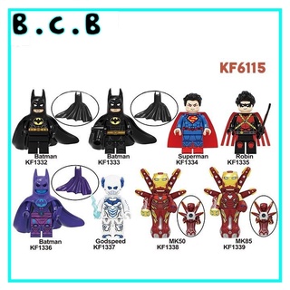Đồ Chơi Lắp Ráp Mô Hình Sáng Tạo Minifigure và Non Lego Marvels DC Siêu Anh Hùng Batman Godspeed KF6115
