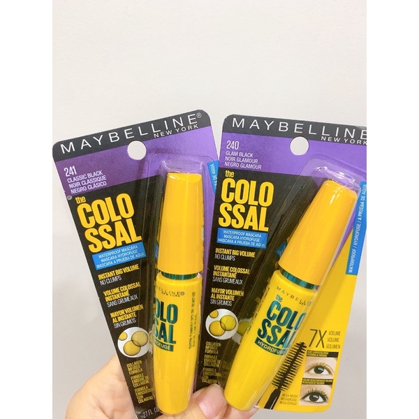 Mascara Lash Sensational / the COLOSSAL Maybelline New York