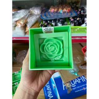 Khuôn Ấn Xôi Vuông 8*5 Cm Màu Xanh