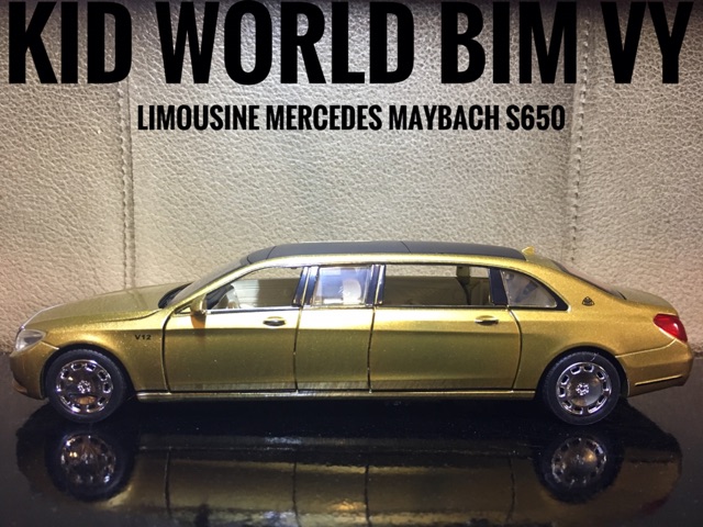 Xe mô hình Limousine Mercedes Maybach S650. Tỷ lệ 1:32.