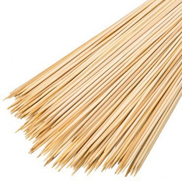 Que gỗ xiên thực phẩm túi 200g dài 20cm thịt xiên, nướng, củ quả