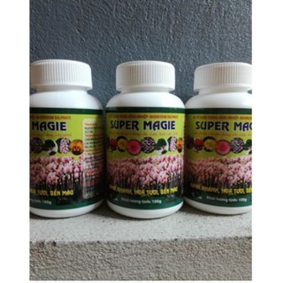 PHÂN BÓN Super Magie Sulfat Phát Triển Lá To, Dày, Xanh Mướt Chai 100g