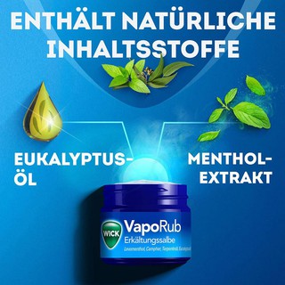 Dầu bôi giữ ấm Vicks VapoRub ĐỨC