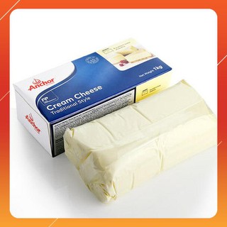 💥 HỎA TỐC 💥 Phô mai kem Cream Cheese hiệu ANCHOR- Cục 1kg