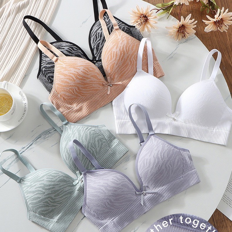 Áo lót nữ cotton chống xệ Vanvene form 3d thông hơi mềm mịn bản lưng áo rộng 10cm áo ngực chống hằn mới A109 | BigBuy360 - bigbuy360.vn