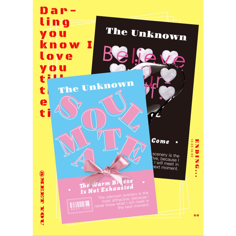 Set 30 Tấm Thẻ Bưu Thiếp Tự Nhiên Sáng Tạo Phong Cách Hàn Quốc Dành Cho Học Sinh