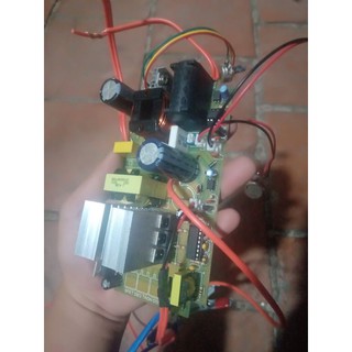 Mạch 6 fet băm db3 trộn 555 biến áp tg500 zin đánh cầu