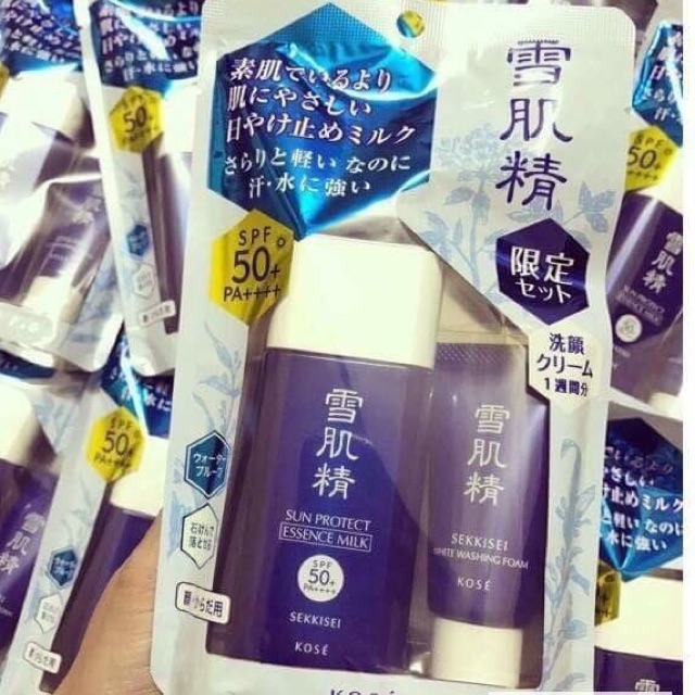 Kem chống nắng kose Sekkisei