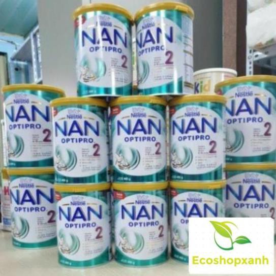 Combo 3 lon Sữa NAN OPTIPRO 2 Mẫu Mới 400g (Date 2021)