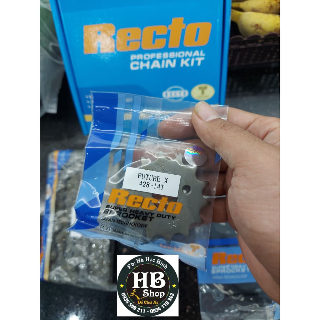 Nhông sên dĩa  Recto xe wave Blade 14-37-108L