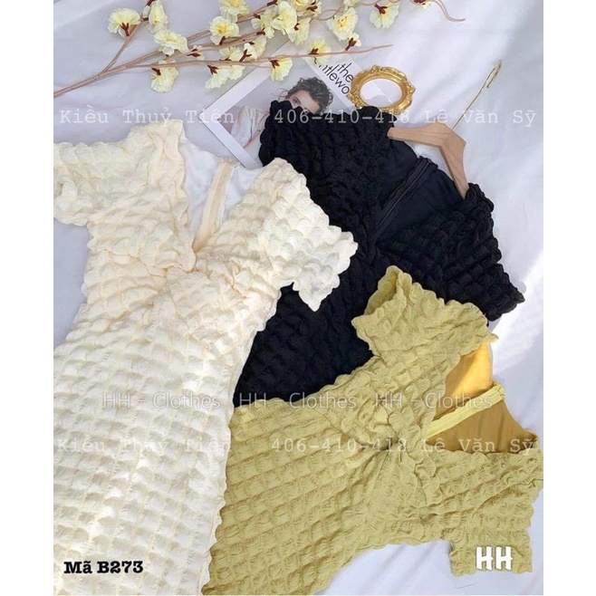 VÁY SOẮN XỐP BODY 3 MÀU