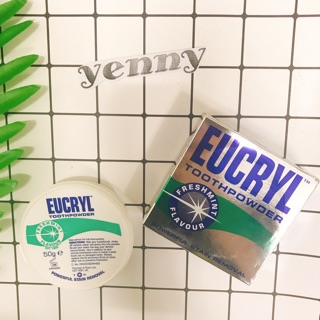 Bột Tẩy Trắng Răng Eucryl Tooth Powder 50g