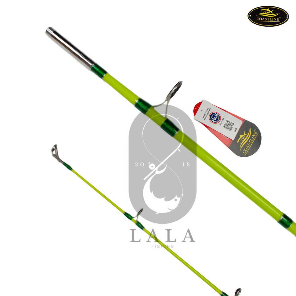 Cần câu Coastline King Mackerel đặc vặn khoen Fuji 1m8/ 2m1/ 2m4