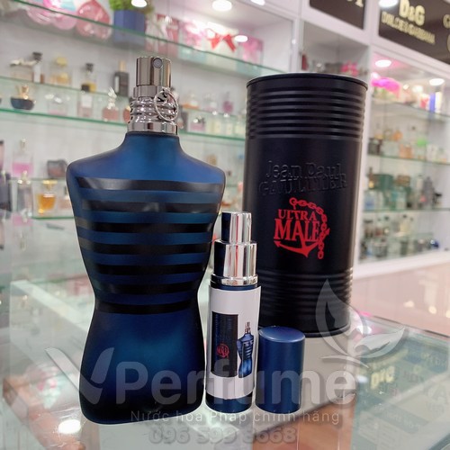 nước hoa nam jean paul gaultier ultra male 10ml (mẫu thử) - Hương dương xỉ phương đông