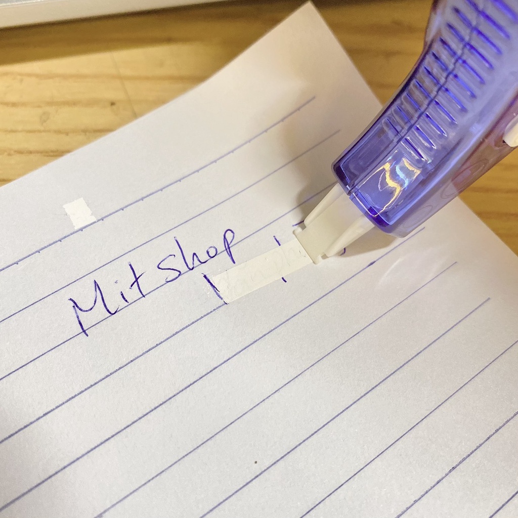 Bút xóa kéo cao cấp Hàn Quốc chạy êm xóa đẹp