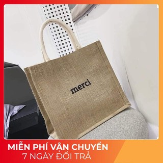 [Xả Hàng] TÚI CÓI MERCI HOT HIT, đi chơi đi biển đi chợ HÀNG LOẠI 1