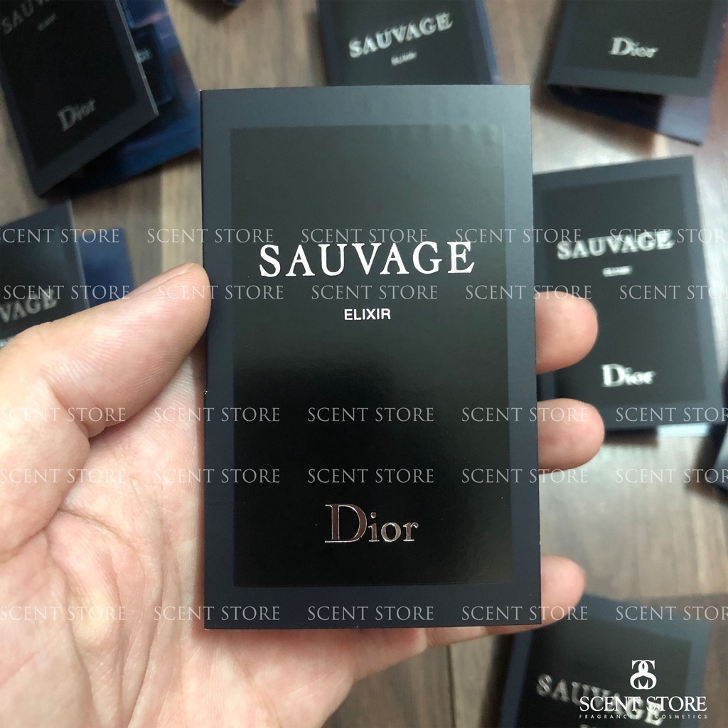 Scentstorevn - Vial chính hãng nước hoa Dior Sauvage Elixir [1ml]