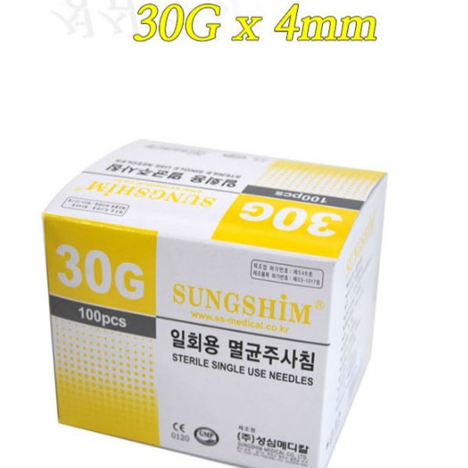 combo 10 kim Kim Nano 4mm 30G Tiêm Dưỡng Chất