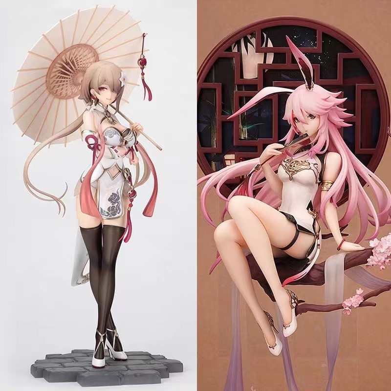 Nhân Vật Houkai Sakura Phiên Bản Đầm Trung Quốc 3 Mô Hình Nhân Vật Houkai 3D Sakura Yae 30cm