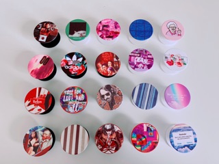 Giá đỡ điện thoại popsocket tông tím aesthetic