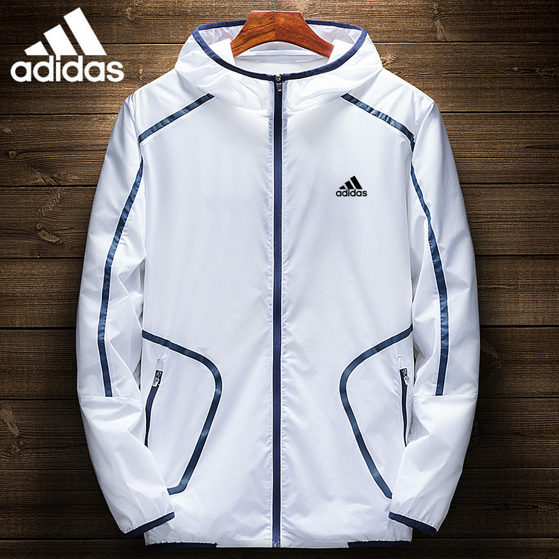 Áo Khoác Dù Adidas Siêu Mỏng Thoáng Khí Thoải Mái Cho Nam