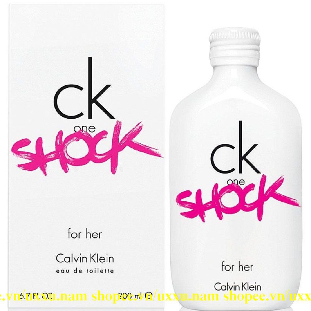 Nước Hoa Nữ 200Ml Calvin Klein Ck One Shock For Her Chính Hãng.