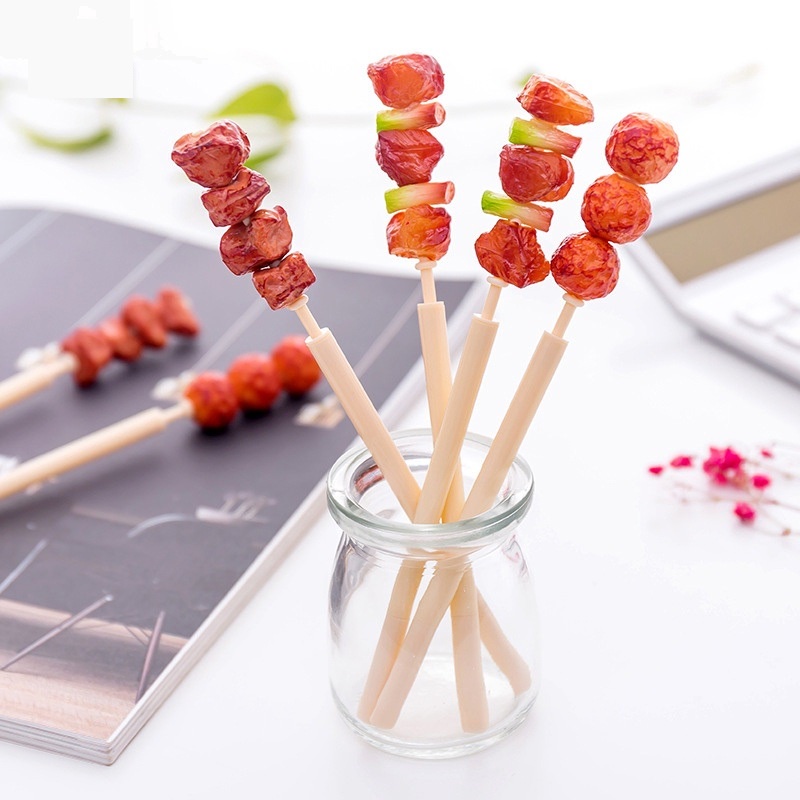 Bút Bi Nước Hình Thịt Xiên Nướng Độc Lạ Hài Hước