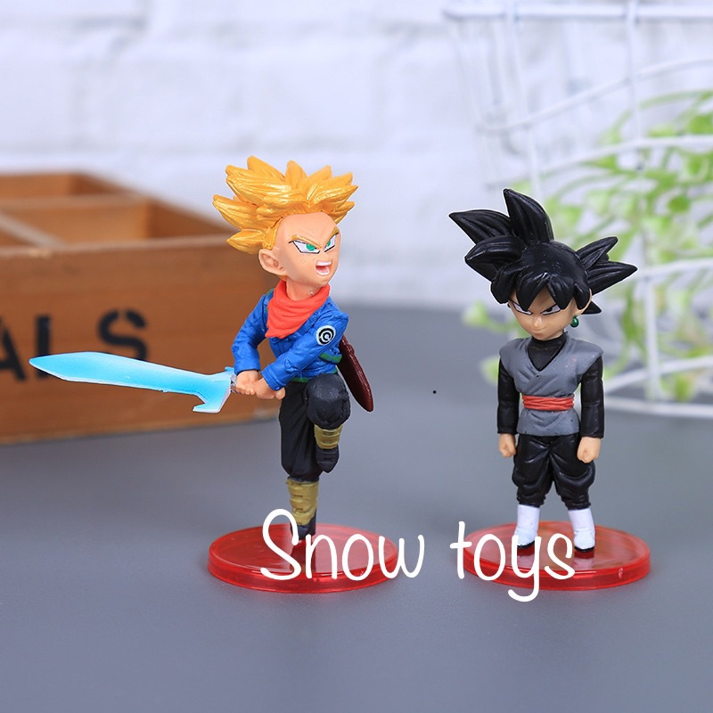 Mô hình Dragon ball Super - 18 mẫu WCF tự chọn - Goku Gohan Trunks Vegeta Zamasu Rose Black Zeno Vegeto Mai - Cao 8cm
