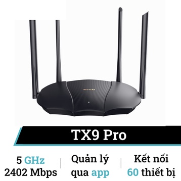 Router Wifi băng tần kép Tenda TX9 Pro Chuẩn Wifi 6 AX3000 - SIÊU THỊ THIẾT BỊ VIỄN THÔNG
