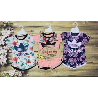 Bộ adidas cho bé gái 8-22kg