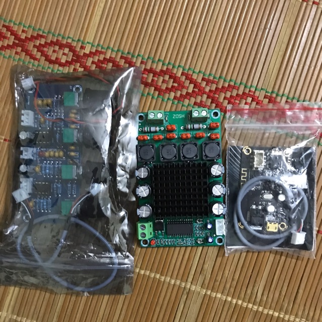 Mạch class tk 2050 + mạch âm sắc NE5532 + mạch blue LQSC