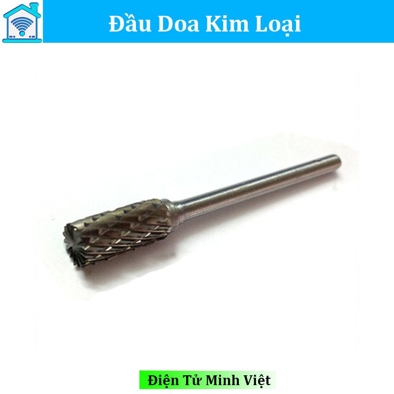 Đầu Doa Kim Loại Mũi Trụ 15x6mm Trục 3mm