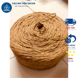 Dây bố dây thừng gai trang trí handmade cuộn nhỏ 10m