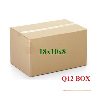 Q12 - 1 Hộp Carton Size 18x10x8 Cm Thùng Carton Gói Hàng